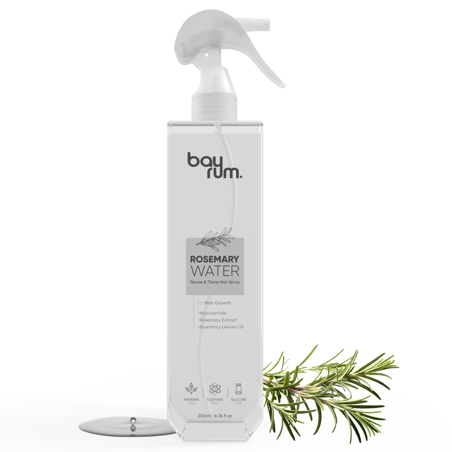 Rosemary Water Hair Spray